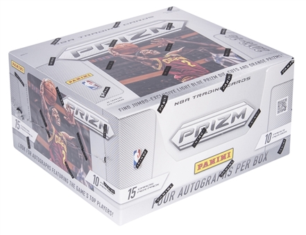 2013-14 Panini Prizm Basketball Hobby Jumbo Factory Sealed Box (10 Packs) - Possible Giannis Antetokounmpo Rookie Card! 